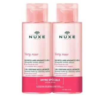 Nuxe Very Rose eau micellaire Pack X 2 400ml
