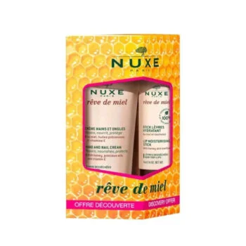 Nuxe Reve de Miel Pack Mains & Ongles 30ml+ Stick Levres 4gnuxe