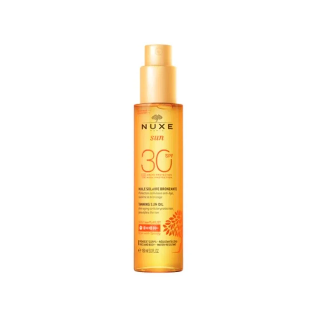 Nuxe-Sun-Huile-Bronzage-spf30-150ml-1.jpg Nuxe Sun Huile Bronzage spf30 150ml