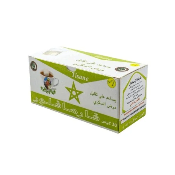Pharmaflore Tisane N°7 Equilibre Glucidique 20 sachet
