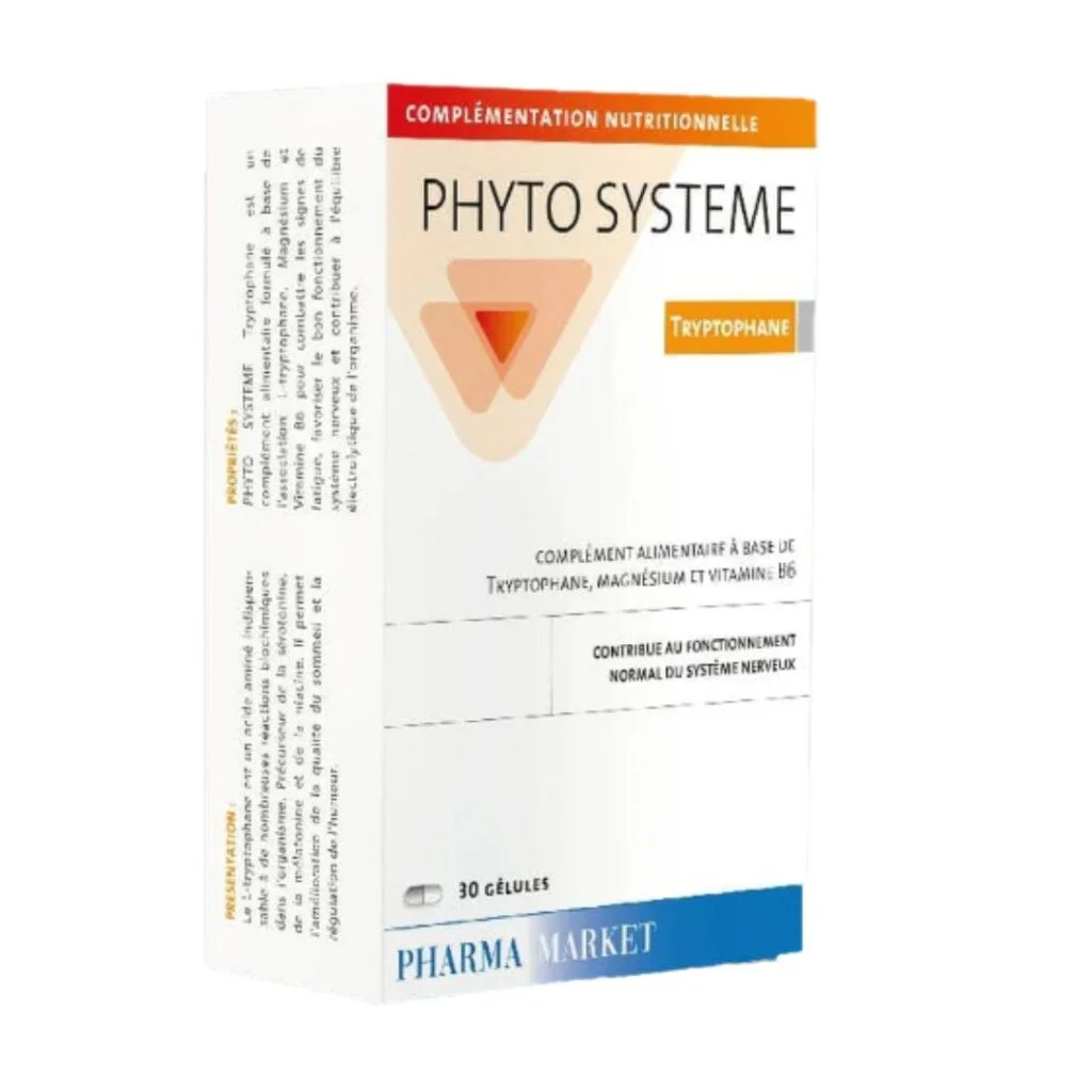 Phyto-Systeme-Tryptphane-30gelules.jpg Phyto Systeme Tryptophane 30gelules