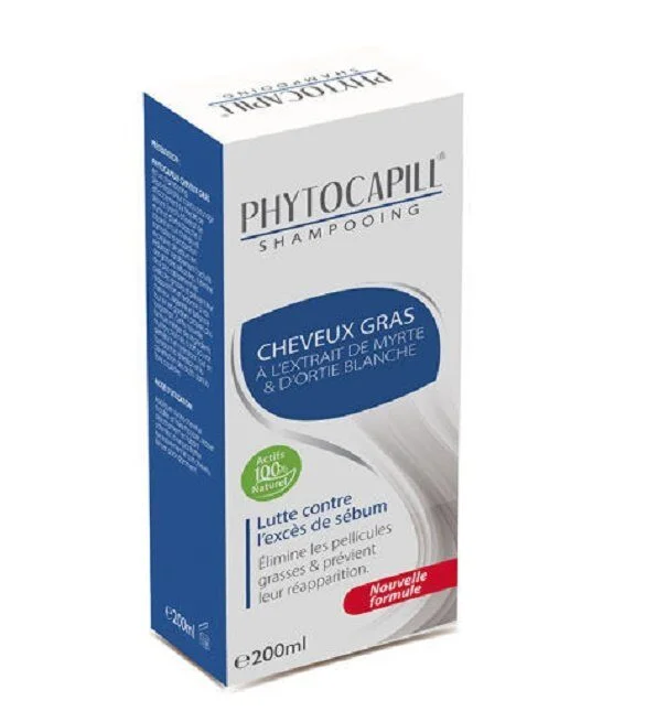 Phytocapill Shampooing Cheveux Gras 200ml