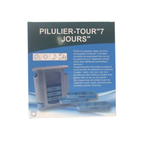 Pilulier Tour7j/28 Compartiments AM09-007