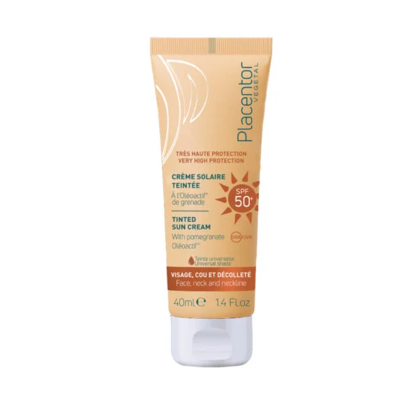 Placentor Creme Solaire Teinte Spf50 40ml