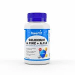Powervit Selenium & Zinc +A.C.E 60 Gelules