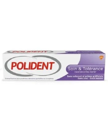 POLIDENT FIX SOIN & TOLERANCE 40G