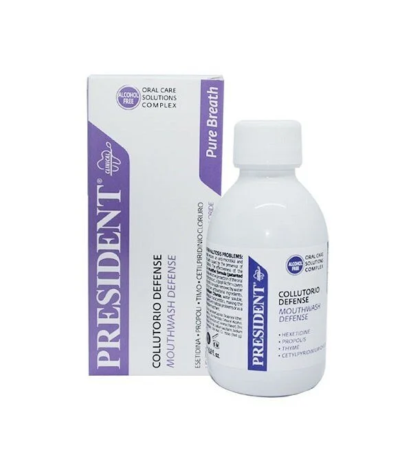 president-bain-bouche-defense-250ml.jpg PRESIDENT BAIN DE BOUCHE DEFENSE 200ml