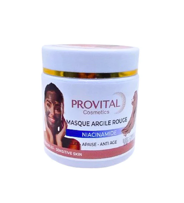 Pro Vital Niacinamide Masque Argile Rouge 200g
