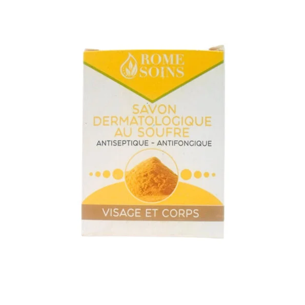 Rome Soins Savon Dermatologique Au Soufre
