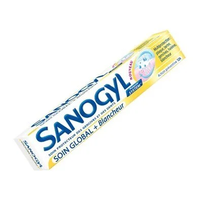 Sanogyl Dentifrice soin global+blancheur 75ml