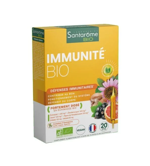 SANTAROME IMMUNITE BIO 20 AMPOULES