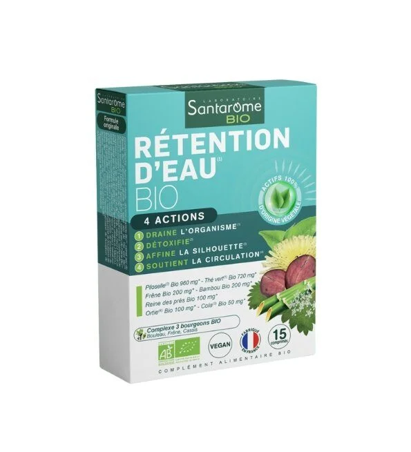 SANTAROME RETENTION D’EAU 15 COMPRIMES