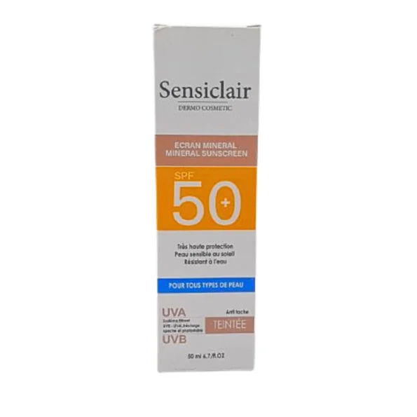 Sensiclair Ecran Mineral Teinte Spf50+ 50ml