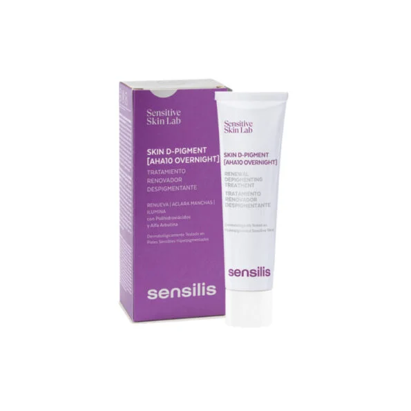 Sensilis Skin D-pigment AHA10 Overnight 30ml