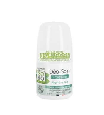 SO BIO DEODORANT FRAICHEUR MENTHE 50ML