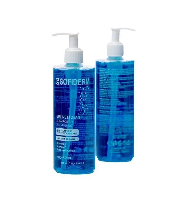 Sofiderm-Gel-nettoyant-Eclaircissant-400ml-1.jpg Sofiderm Gel nettoyant Eclaircissant 400ml