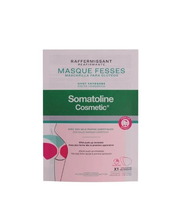 Somatoline Raffermissant Fesses Masque Tissu Effet Push-Up