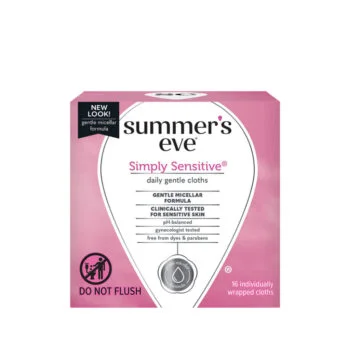 Summer’s Eve Simply Sensitive Cleansing 16 Cloths