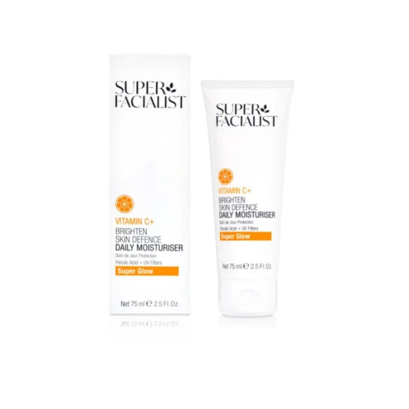 Super Facialist Vitamin C+ Brighten Skin Defence Daily Moisturiser 75ml