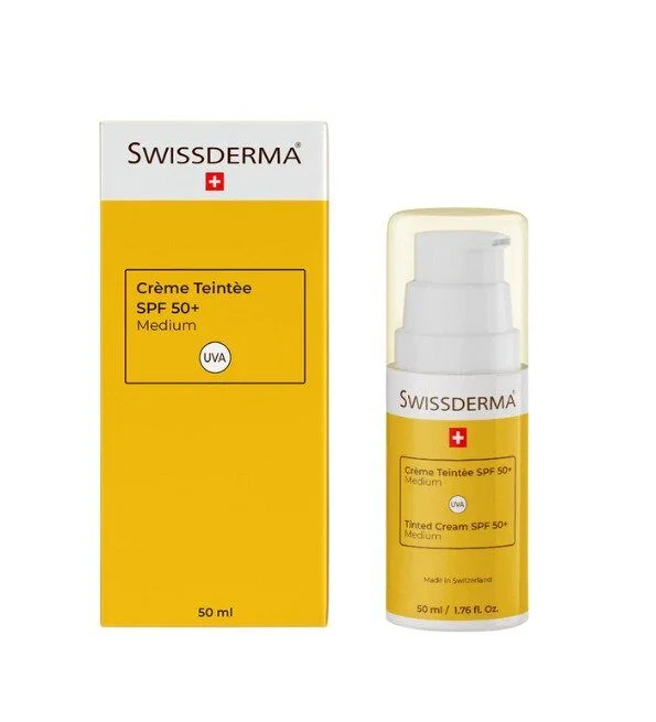 Swissderma-Ecran-teinte-light-spf50-50ml-1.jpg Swissderma Ecran Teinte Light Spf50+ 50ml