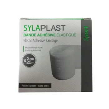 Sylaplast Sport Bande Adhesive Elastique 3cm x 2.5m
