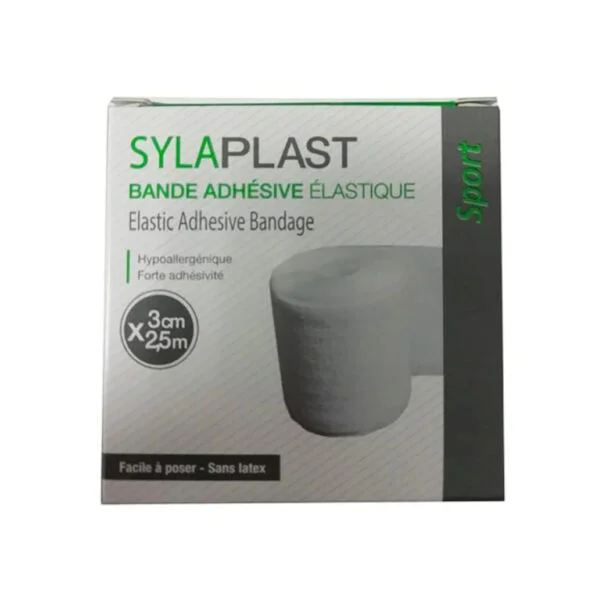 Sylaplast Sport Bande Adhesive Elastique 3cm x 2.5m