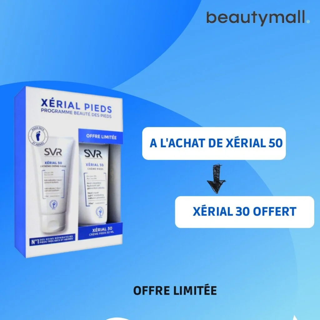 xerial.jpg SVR XERIAL 50 Extrême Crème Pieds 50 ML + XERIAL 30 CREME PIEDS