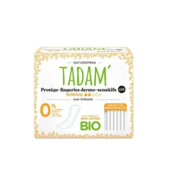 Tadam Protege Lingeries Coton Bio Normal 20 unités