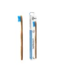 HUBMLE BROSSE A DENTS BAMBOU ADULTE BLUE