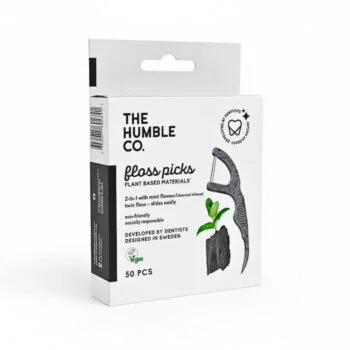HUMBLE FIL DENTAIRE CHARBON PICKS 50 PIECES