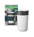 Tommee Tippee Poubelle à Couches Anti-Odeur Twist & Click- Blanc
