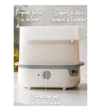 Tommee Tippee Stérilisateur Électrique à Vapeur Blanc