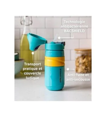 Tommee Tippee Gourde Anti-Fuite avec Paille 500ml