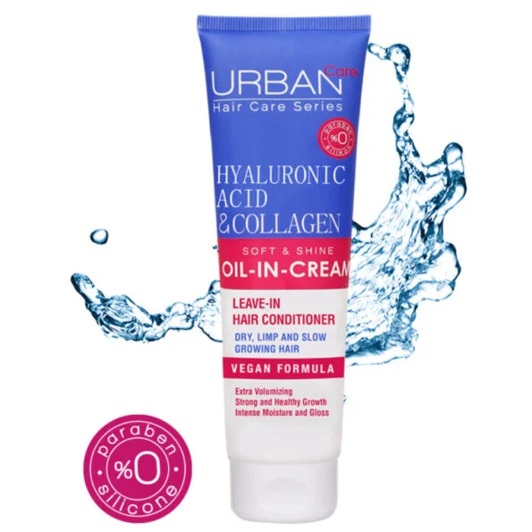 Urban Care Hyaluronic Acid & Collagen Huile-En-Creme 150ml