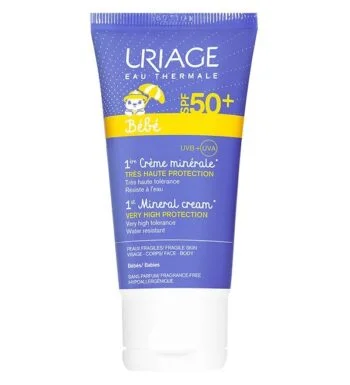 Uriage bébé 1er creme mineral spf50+ 50ml