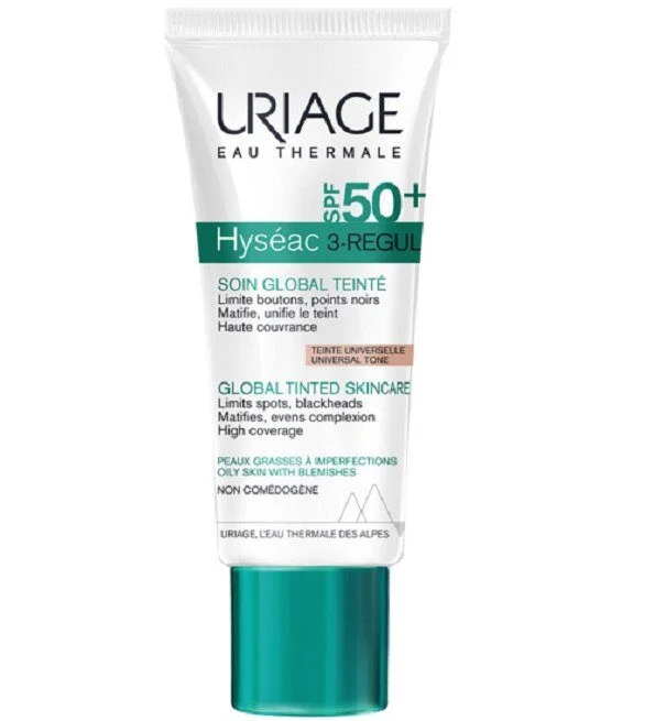 Uriage – Hyséac 3-Regul Teinté SPF30 – 40 ml