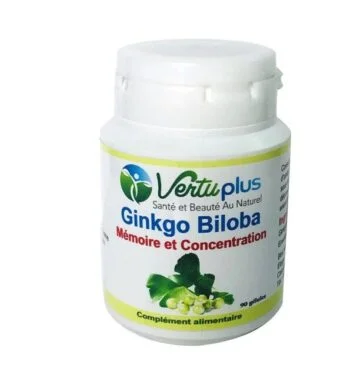 VERTU PLUS GINKGO BILOBA 90GELULES