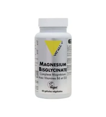 VITALL PLUS MAGNESIUM BISGLYCINATE 60 GELULES