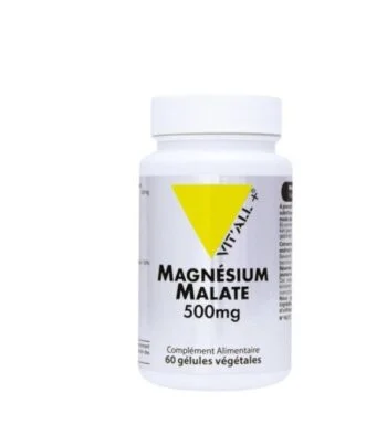 VITALL PLUS MAGNESIUM MALATE 500MG 60 GELULES