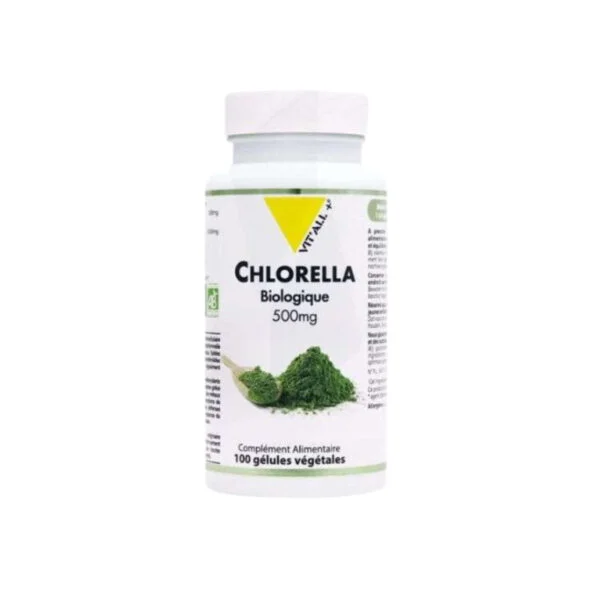 VIT’ALL+ Chlorella 500mg 100 gelules