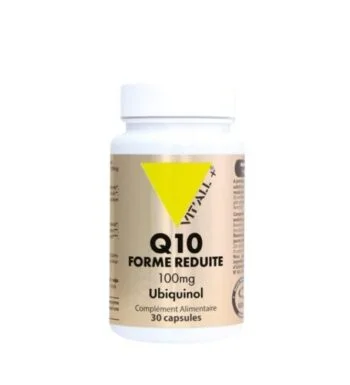VITALL PLUS CO-ENZYME Q10 REDUIT 100MG 30 CAPSULES