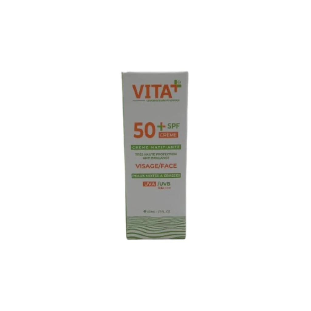 Vita-Creme-Matifiante-spf50-50ml.jpg Vita+ Creme Matifiante Spf50+ 50ml