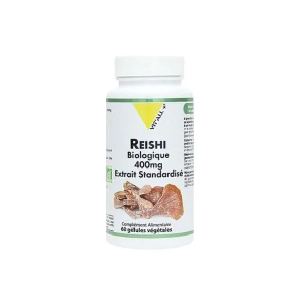 VIT’ALL+ Reishi 400mg 60 gelules