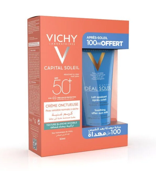 Vichy-Capital-Soleil-Creme-Oncteuse-50ml-Apres-Soleil-100ml-Pack-1.jpg Vichy Capital Soleil Creme Onctueuse 50ml+ Apres soleil 100ml Pack