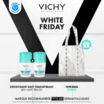 Vichy Dermo-Tolérance Déodorant 48H Anti-Traces Jaunes et Blanches Bille Peau Sensible | 50ml = Tote Bag Offert