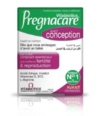 Pregnacare Avant conception 30 Comprimés