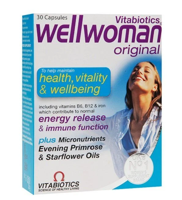 wellwoman-original-30-capsules-1-1.jpg VITABIOTICS WELLWOMAN ZINC ORIGINAL 30 CAPSULES