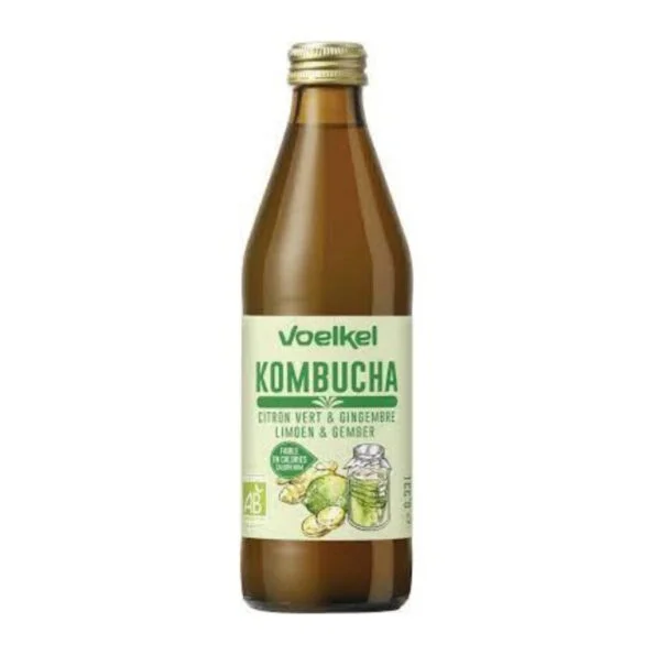VOELKEL KOMBUCHA GINGEMBRE CITRON 330ML