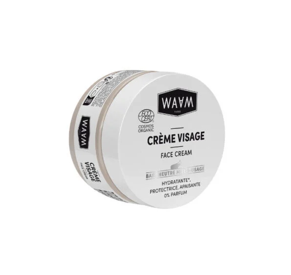 WAAM Crème visage Hydratante certifiée BIO 100ml