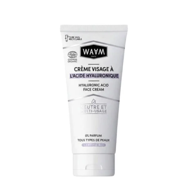 WAAM Creme Visage A L’acide Hyaluronique 75ml